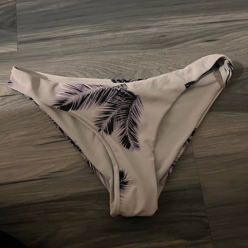 SHEIN Purple and White Bikini with Classic Cut